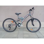 юношески мтв велосипед графит FC3 INTERBIKE 24 цола преден и заден амортисьори юношески мтв велосипед графит FC3 INTERBIKE 24 цола преден и заден амортисьори